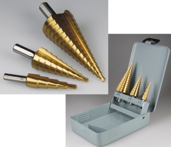 Stufenbohrer Multiset 3-tlg.