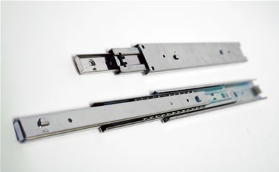 Teleskopschiene 3 stufig 400 x 13 x 46 mm ( 2 St.)