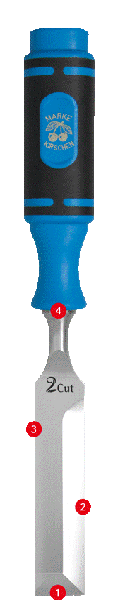 Profi-Multi-Beitel, 2-cut