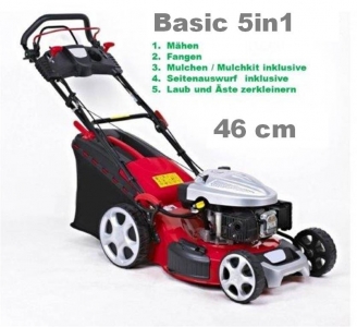 Basic 5in1 Rasenmäher 46 cm V