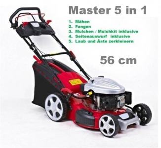 Master 5in1 Rasenmäher 56 cm