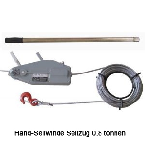Hand-Seilwinde Seilzug