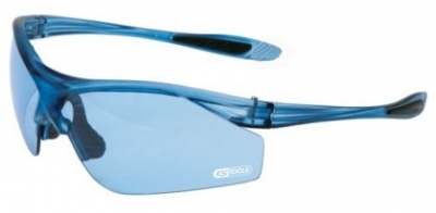 Schutzbrille, sportliches Design, blau KS Tools