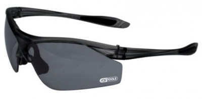 Schutzbrille, sportliches Design, schwarz KS Tools