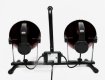Werkstattlampe Teleskopstativ + Energiesparlampen