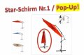 Star-Schirm Nr.1 / Pop-Up!