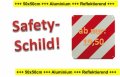 Safety-Tafel / Alu!