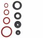 Meister-Set Gummi u. Fiber Dichtring-Sortiment