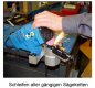 Schärfstation für Sägeketten